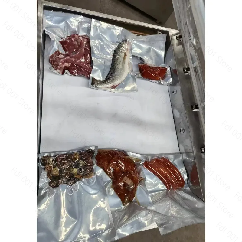 Commercial Semi Automatic Vacuum Sealer Machine Food Vacuum Packaging And Fresh Keeping Equipment