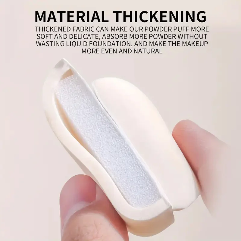 Juego de esponjas de maquillaje triangulares, 5 uds., con caja, base de doble uso en seco y húmedo, esponja de maquillaje para polvos sueltos, mezcladores de huevos de belleza