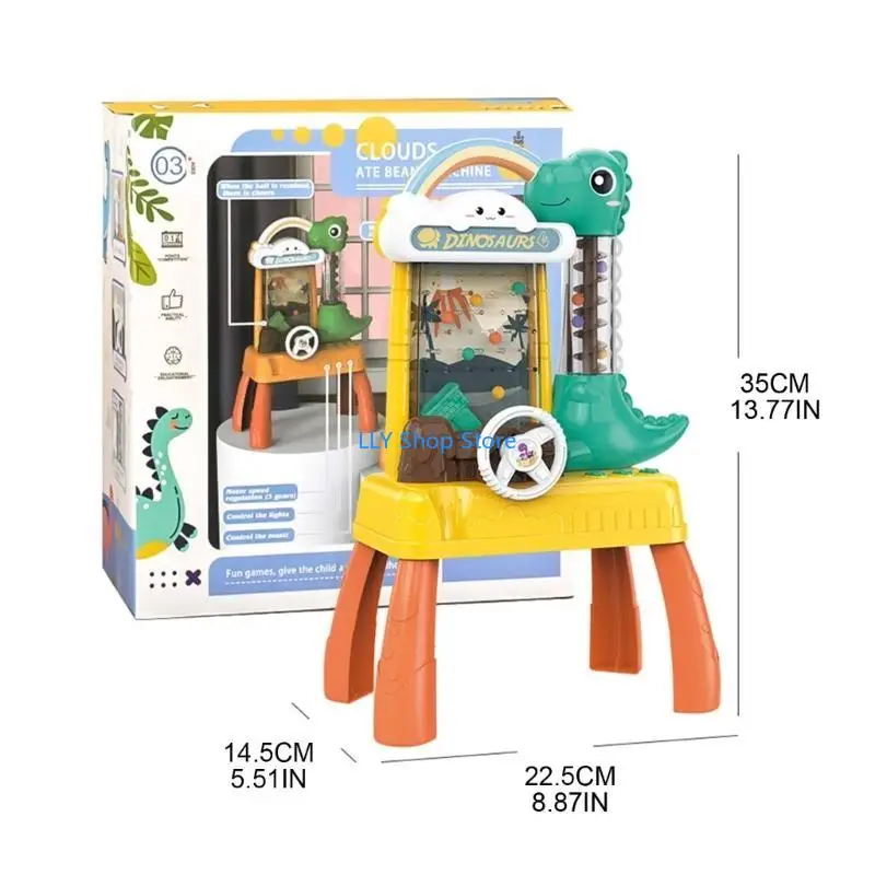 لعبة لوحة الحفلات t8ud لعبة لآلة لعبة تعليم الطفل الكرتون Dinosaur Maze Ball