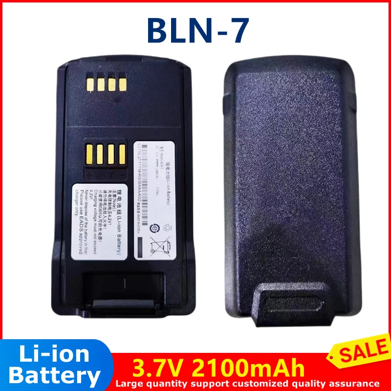 

BLN-7 BLN-7I Li-Ion Battery DC3.7V 2100mAh two way radio walkie talkie radio batteries 3180mAh Li ion EADS BLN-7i for EADS THR8