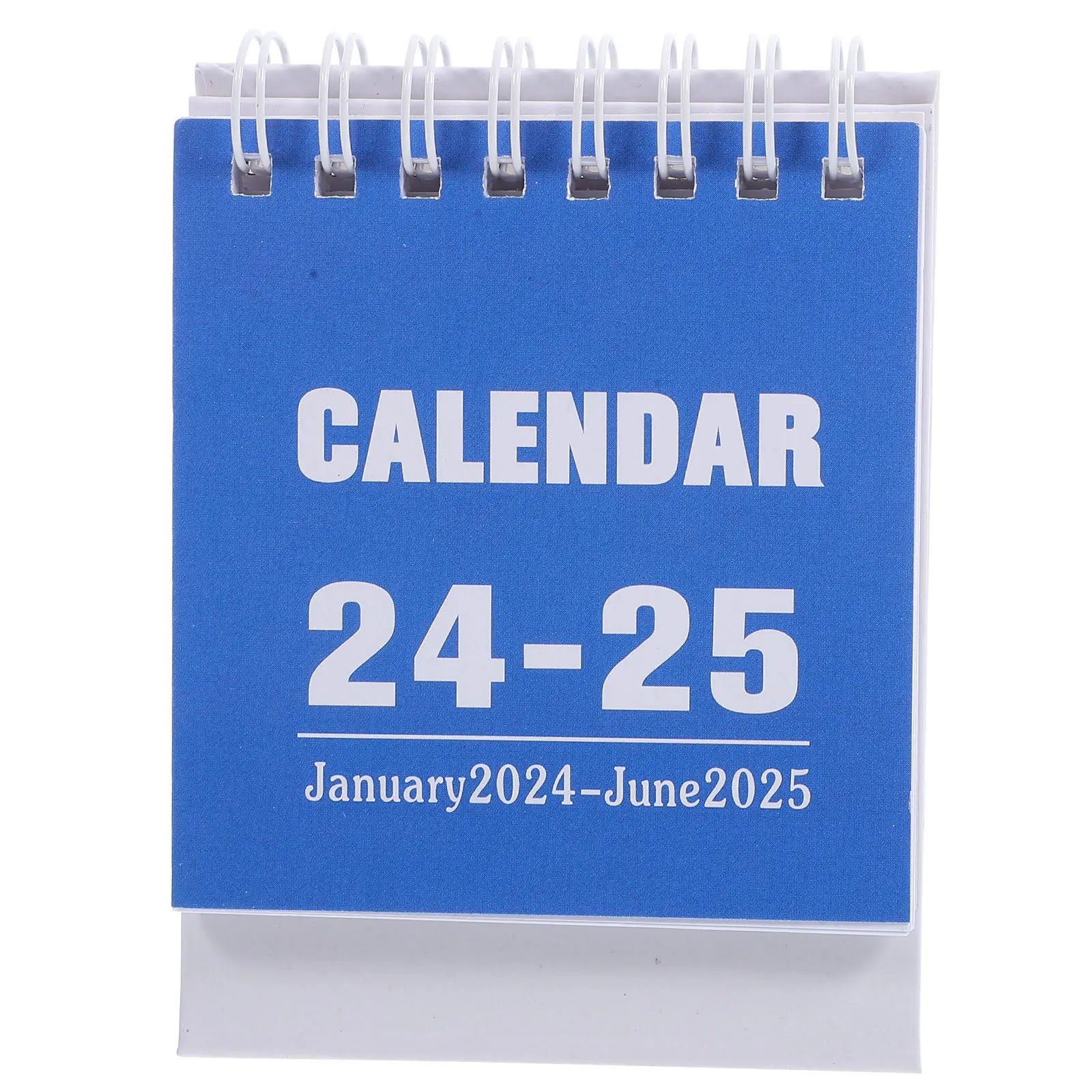 

Mini Desk Calendar Flip Monthly Daily Use Standing Table Calendar Home Office Desktop Decor Household Office Supplies 2024-2025