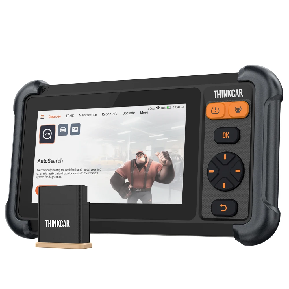 THINKCAR VT679 7-inch OBD2 Diagnostisch Gereedschap Volledig Systeem CANFD TPMS Diagnostische Hulpmiddelen 28 Reset TPMS Programmering 3 Jaar Gratis Update