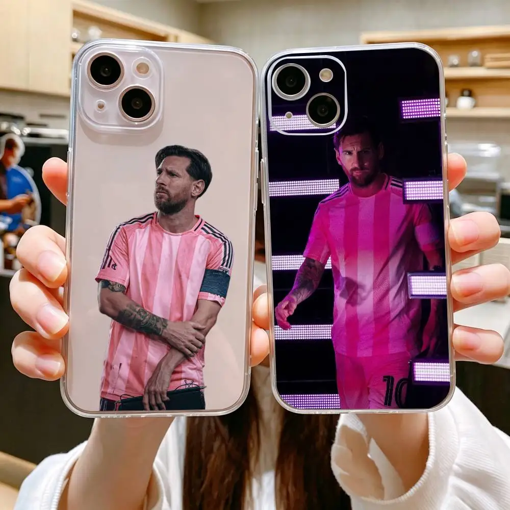 

Lionel Messi Simple Transparent PrintedPhone Case For iPhone 11/12/13/14/15/16/17 Plus, Pro, Pro Max & Air