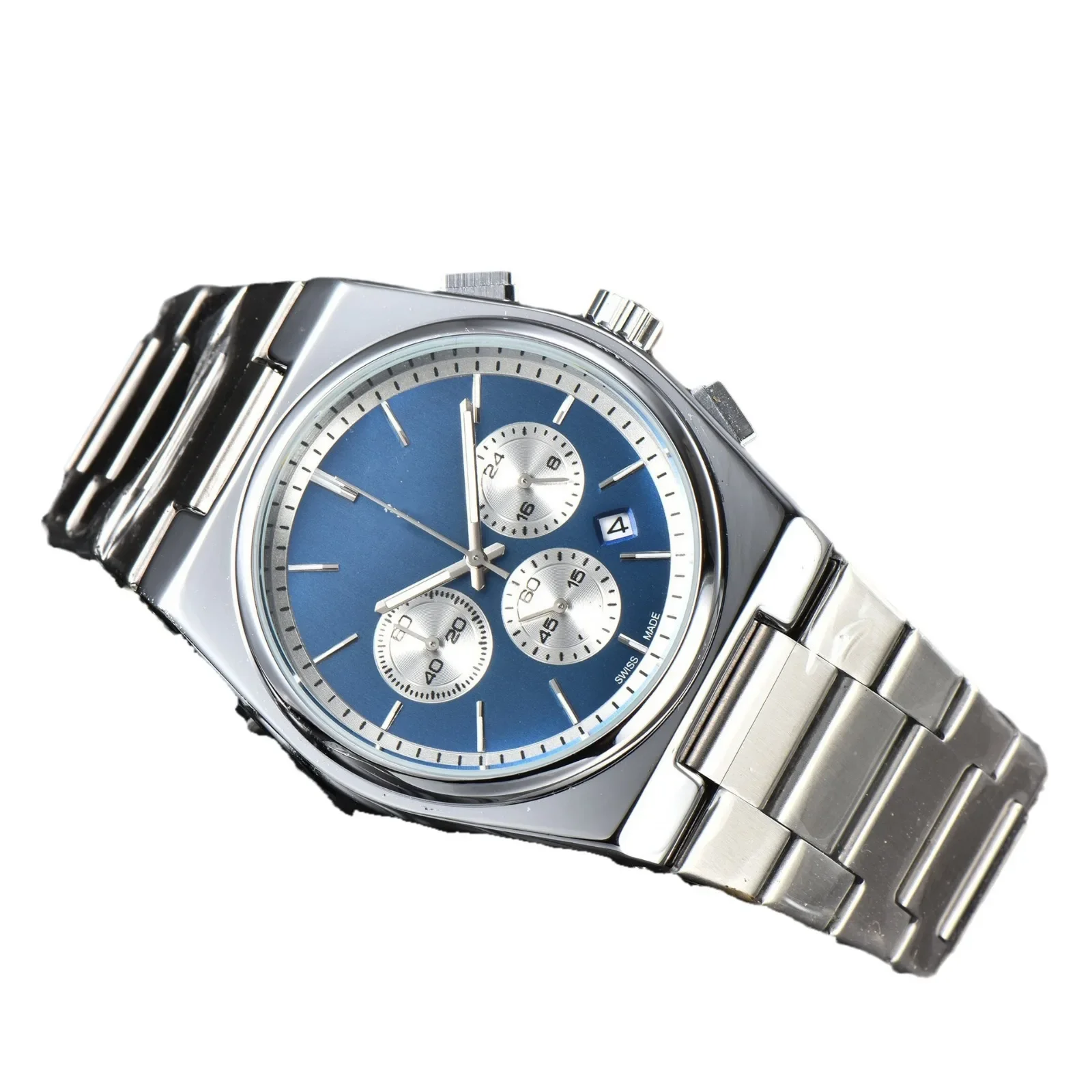 Moda di vendita calda, sport aziendali, orologio classico da uomo di lusso di fascia alta, orologio luminoso con movimento VK multifunzionale Panda Eye