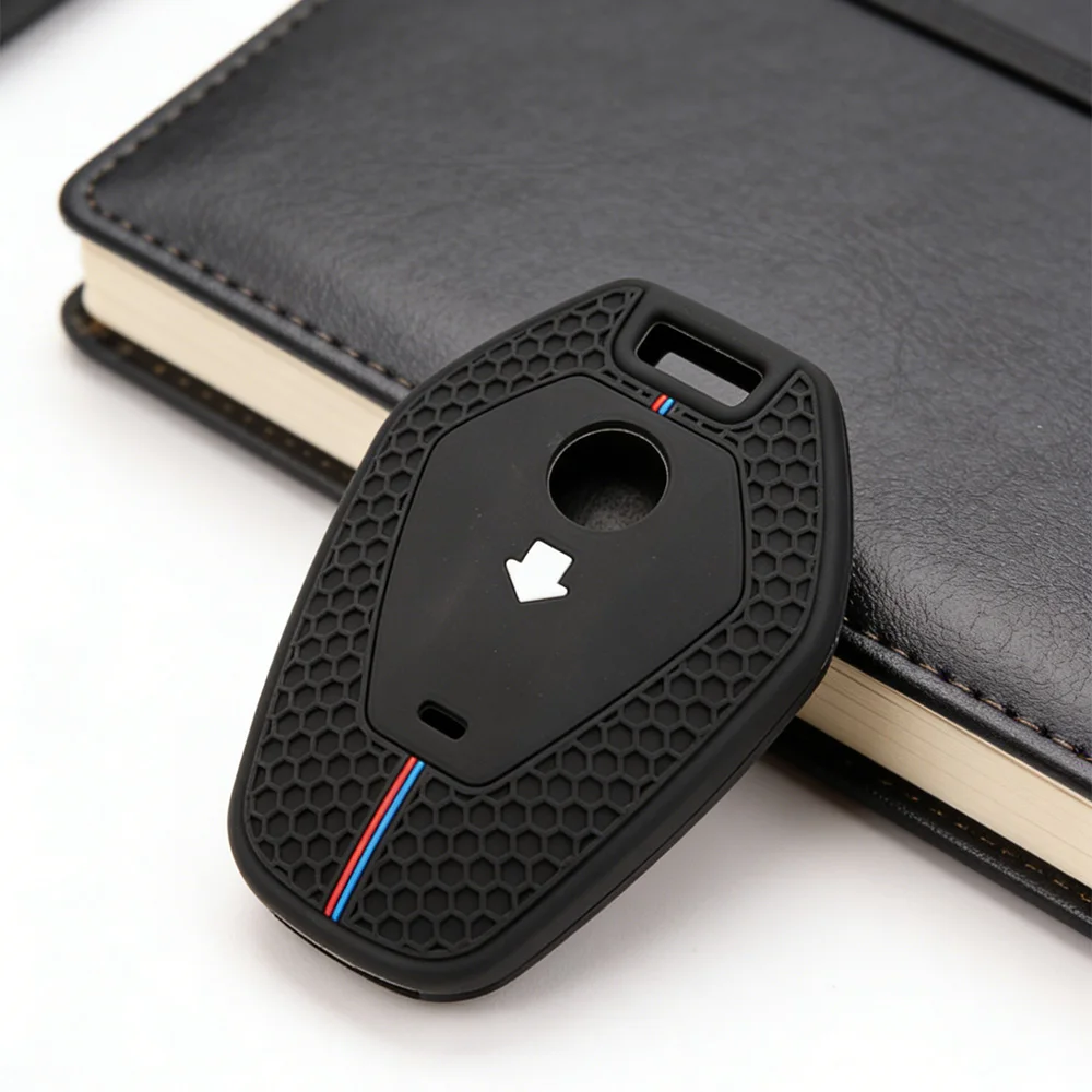 Grip‑Friendly Honeycomb Key Fob Silicone Case for BMW R1300GS R12 R1300 R1300R R1300RS R1300RT R1300GS ADV Motorcycle