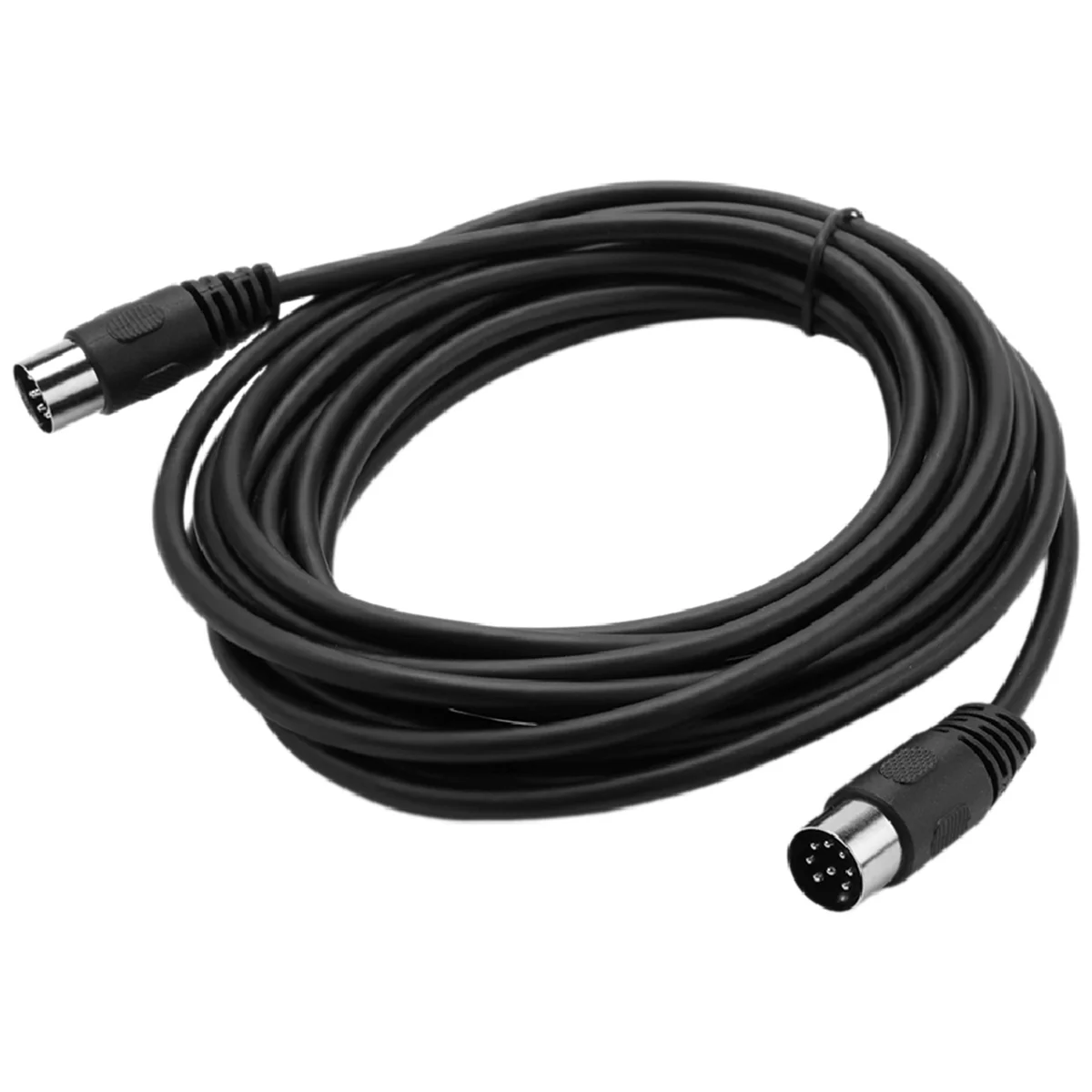 ABAN 8 Pin Din ذكر إلى ذكر مكبر الصوت مهائي كابلات الصوت للمراقبة أجهزة الكمبيوتر السيارات التلفزيون الدقة 5 متر