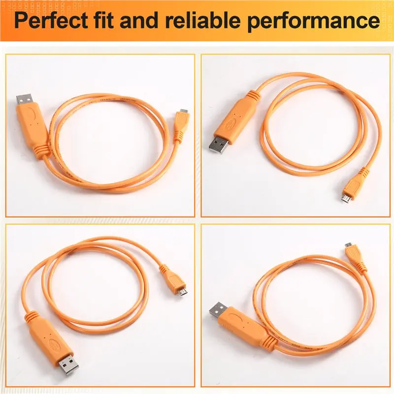 FTDI USB UART To Micro USB 5P Console Programming Cable For Aruba