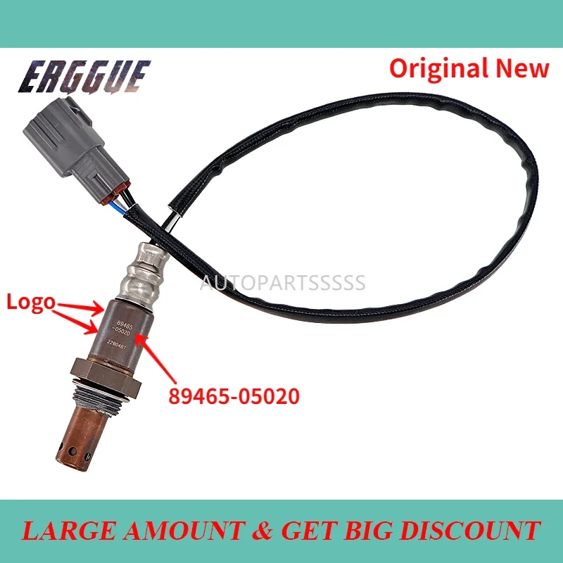 

Original New 89465-05020 8946505020 89465 05020 ES20118 For Toyota Avensis Carina E Camry Corolla For Lexus GS300 Oxygen Sensor