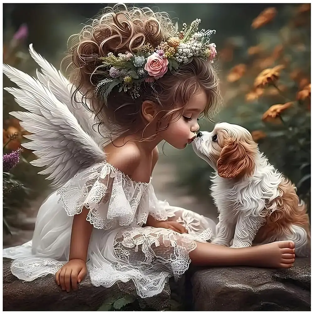 

Наборы для алмазной вышивки для взрослых: собака, наборы для алмазной живописи для начинающих, DIY 5D алмазная вышивка с круглыми стразами, наборы для творчества.