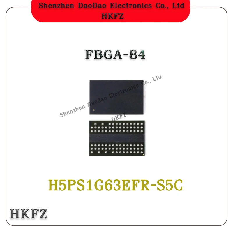 

10Pcs H5PS1G63EFR-S5C FBGA-84 memory brand new original