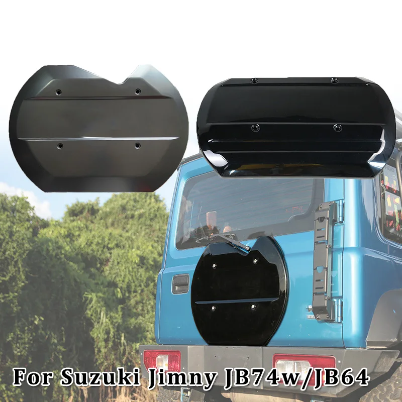 1PC HIGH QUALITY ABS REAR TRUNK SPARE TIRE TURTLE SHELL COVER FOR Suzuki Jimny JB64 JB74 2019 2020 2021 TAILGATE COVER