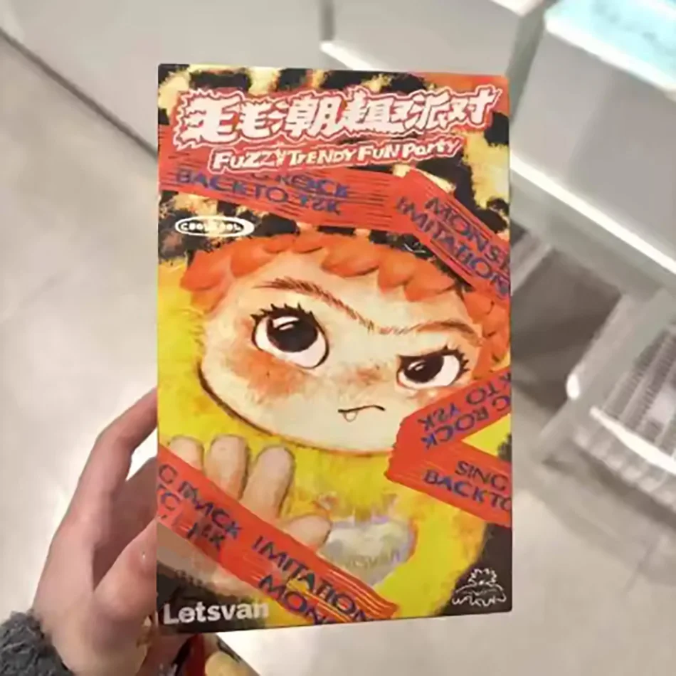 New Trendy blind boxes Cute Wakuku Action Figure Mystery Box Car Home Decoration Toys for Kids