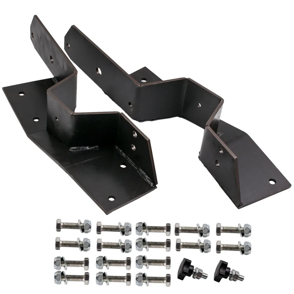 Bolt In C Notch Kit Rear Frame for Chevy C10 63-72 GMC C1500 Pickup 1963-72