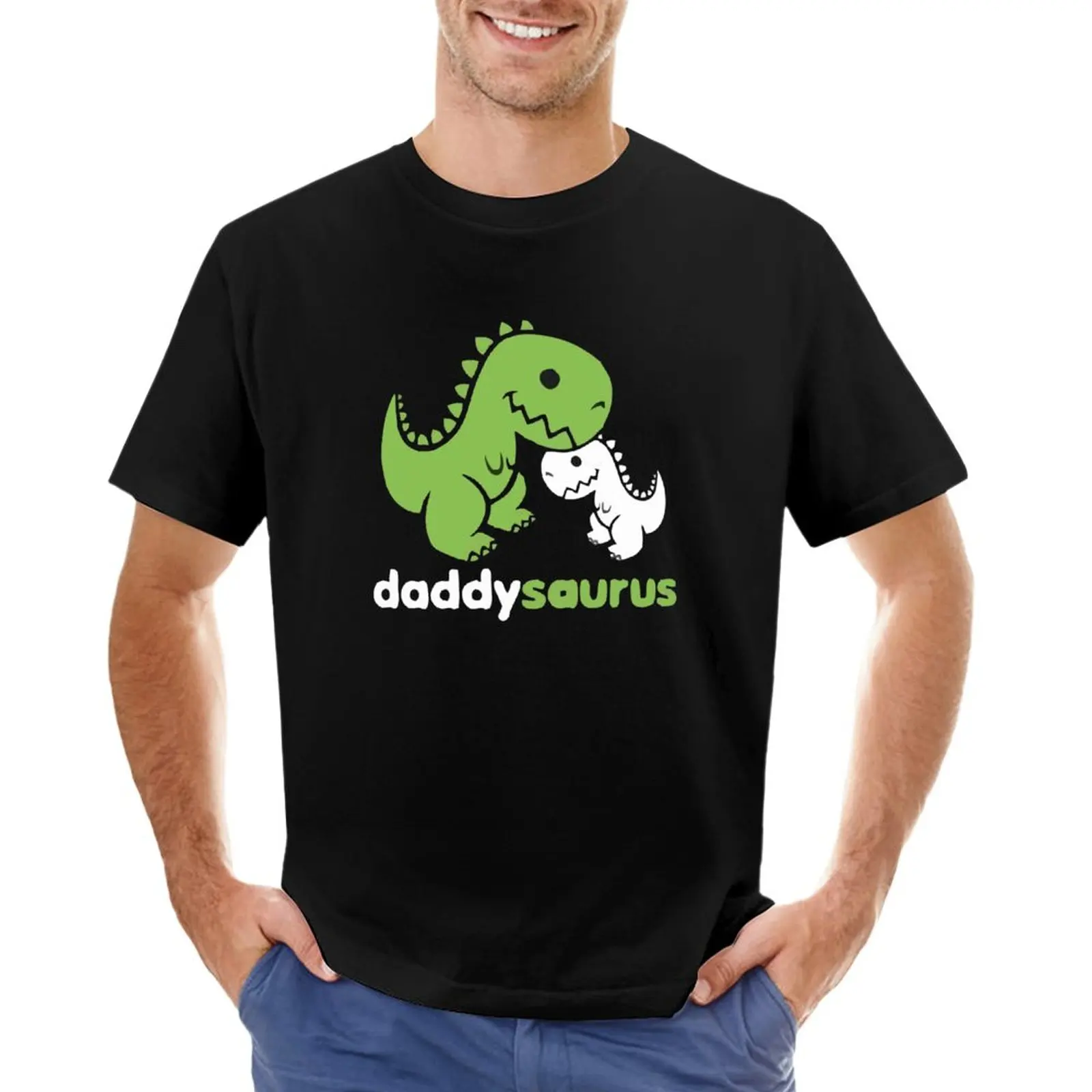 

Daddysaurus T-Shirt quick-drying plus size tops quick drying plus sizes t shirts men