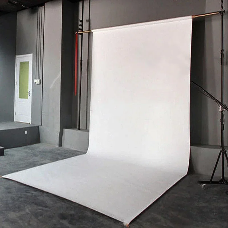 Photography Background Backdrop Pure White Vinyl Background Cloth For Photo Studio Video Props 3*5ft