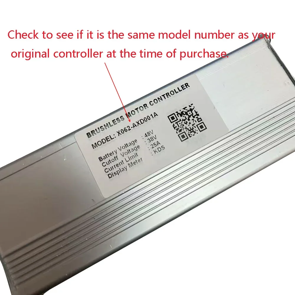 

Nulkomma X062-AXD001A 48V 25A Ebike Brushless Motor Controller for KDS Protocol Electric Scooters MTB Fat Bikes Accessories