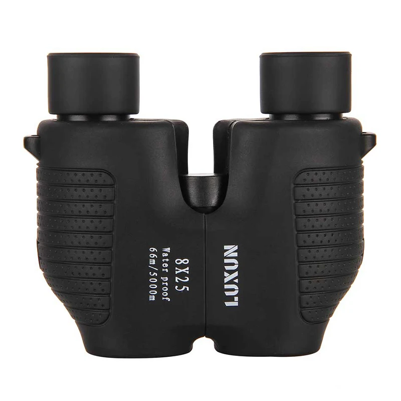 LUXUN 10x25 Auto Fixed Focus Binoculars HD Telescope Porro Prism Bak4 Mini Opera Glasses Football for Outdoor Travel Concert