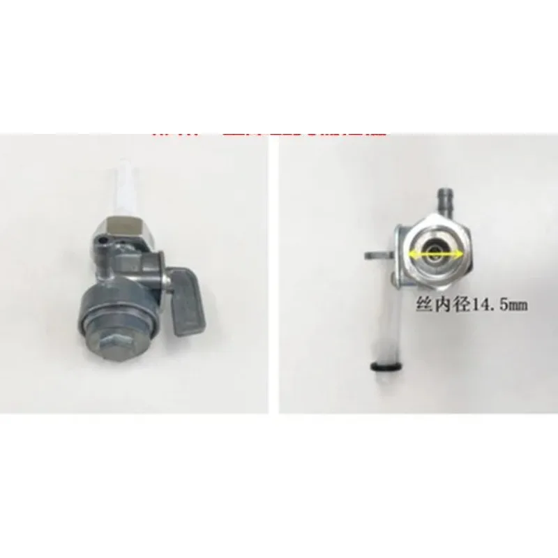 On/Off Fuel Shut Off Valve Tap Switch Gasoline Generator Fuel Tank Switch Oil Tank for 15mm Hose Tap Honda 1kw-8kw Engine