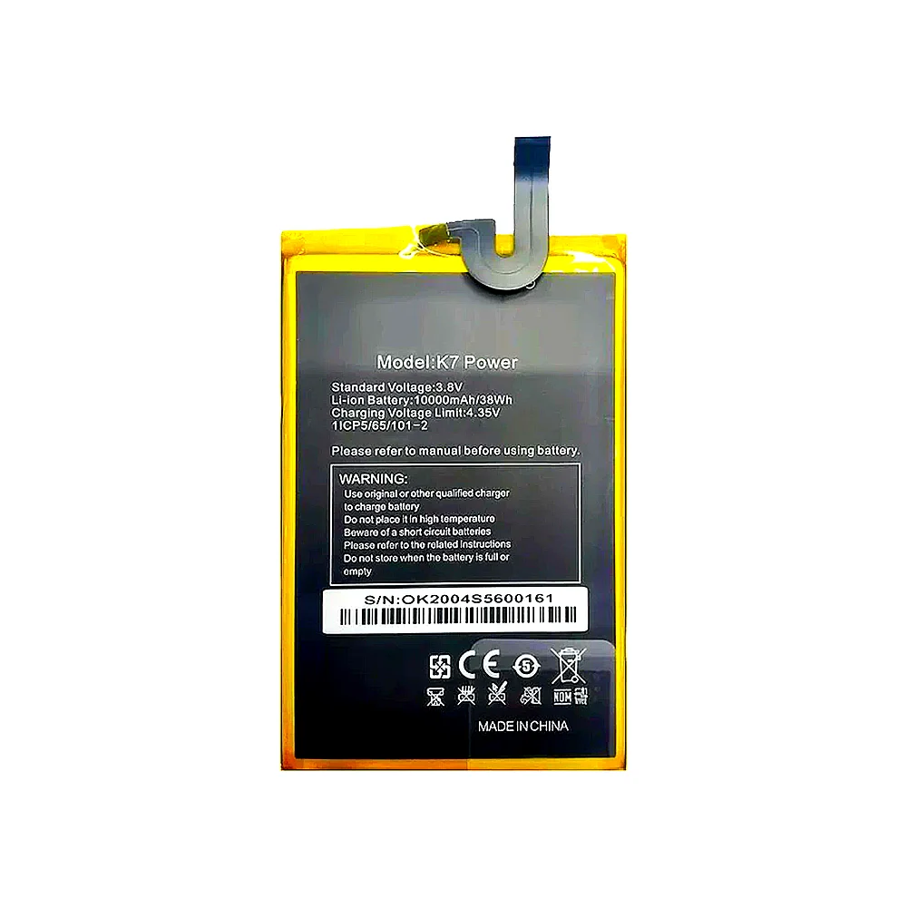 Rechargeable Replacement Mobile Phone Battery K7 Power For Oukitel 10000Mah