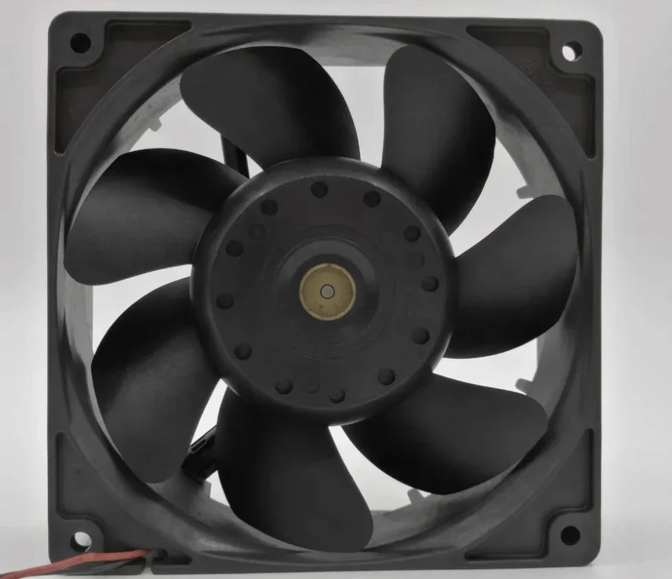 New 9G1212H102 12V 0.38A 12038 12cm/cm Chassis cooling fan 2 wires Functional testing is intact
