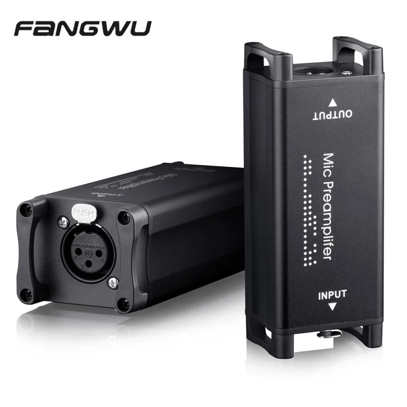 

Live Dynamic Mic Professional Amplifier Gain Enhancement Microphones Preamp Converter Microphone Preamplifier