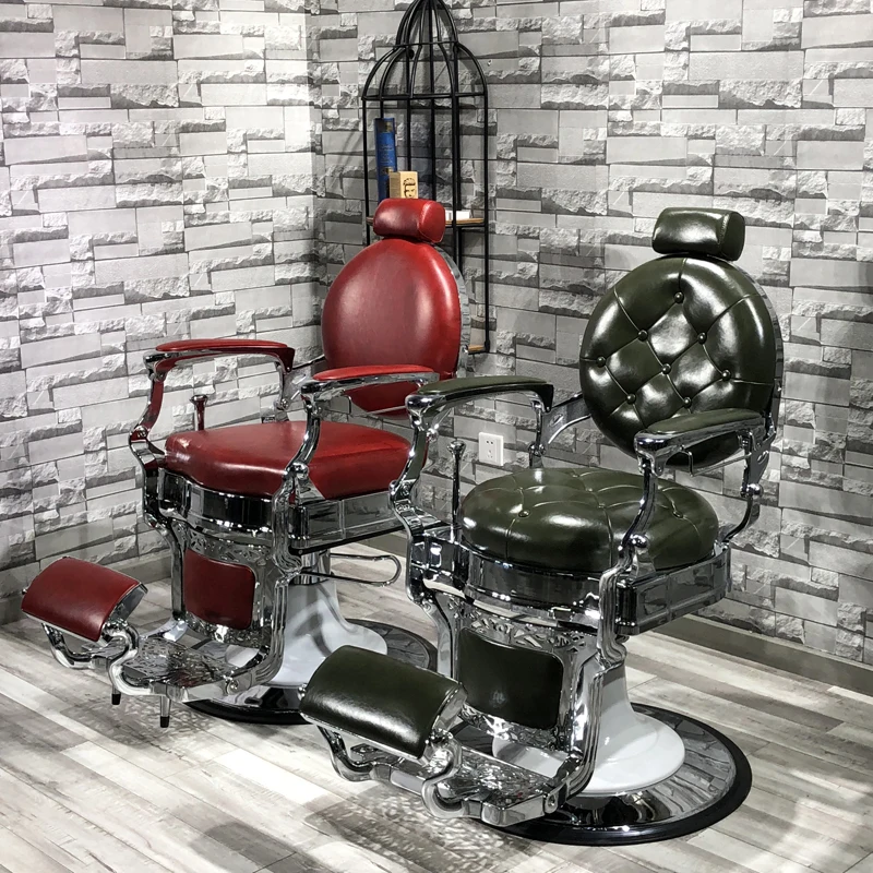 Men's hair cutting chairs, hair salon chairs, adjustable shaving chairs