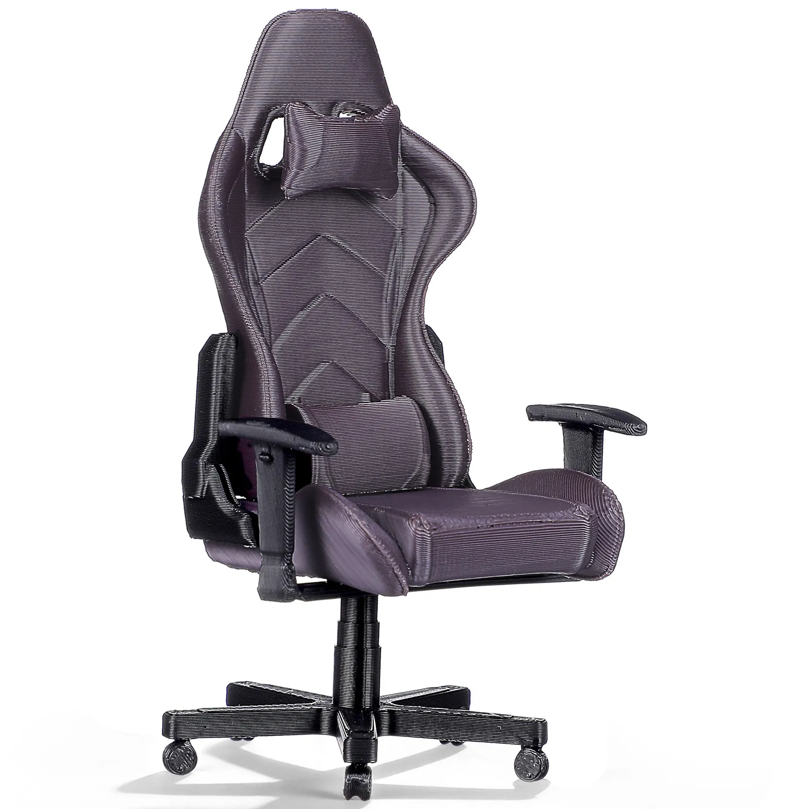 

1:12 Scale Miniature Office Chair Desk Set Detailed Tiny Furniture for Dollhouse Gamer Room Decor Miniature Living Room