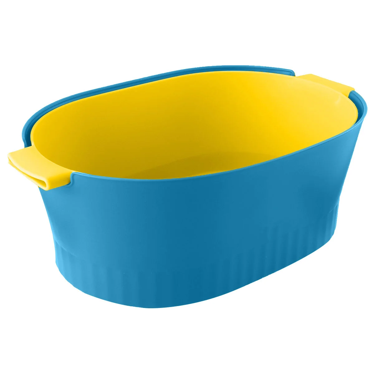 

Double Layer Drain Basket for Vegetable and Fruit Washing Fine Drainage Holes Evenly Distributed Easy to Install Dishwasher Safe