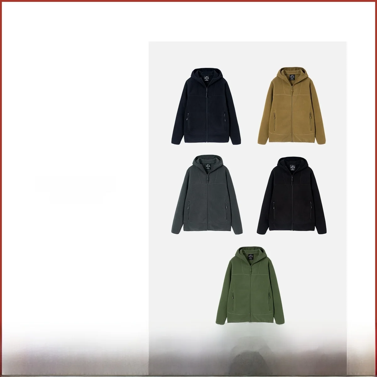 

Термоколо 3D индивидуальный двусторонний Fce повседневный уличный ветрозащитный теплый джет с капюшоном для мужчин и женщин