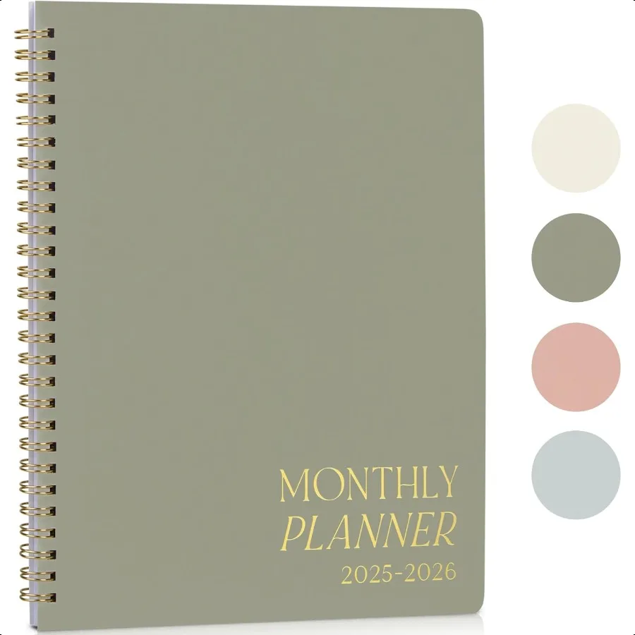 

Beautiful 20252026 Monthly Planner and Calendar Book To Do List Notebook That Easily Organizes Your Tasks to Boost Productivity