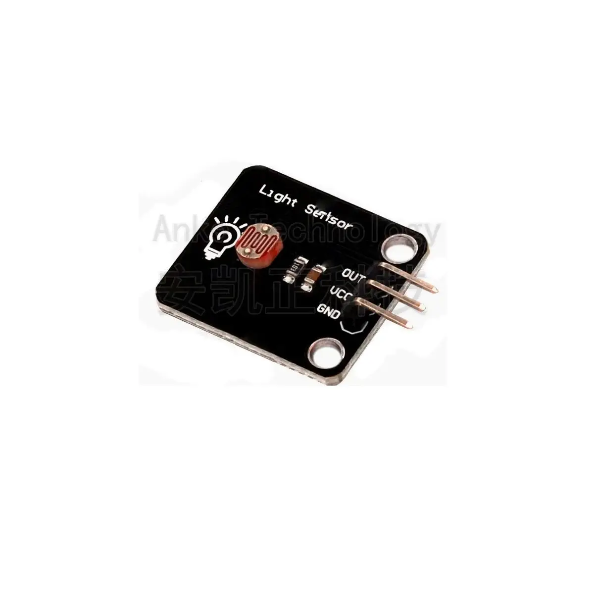 Módulo sensor de brillo, bloques de construcción electrónicos, fotorresistencia, iluminación, sensor de intensidad de luz, placa de inducción
