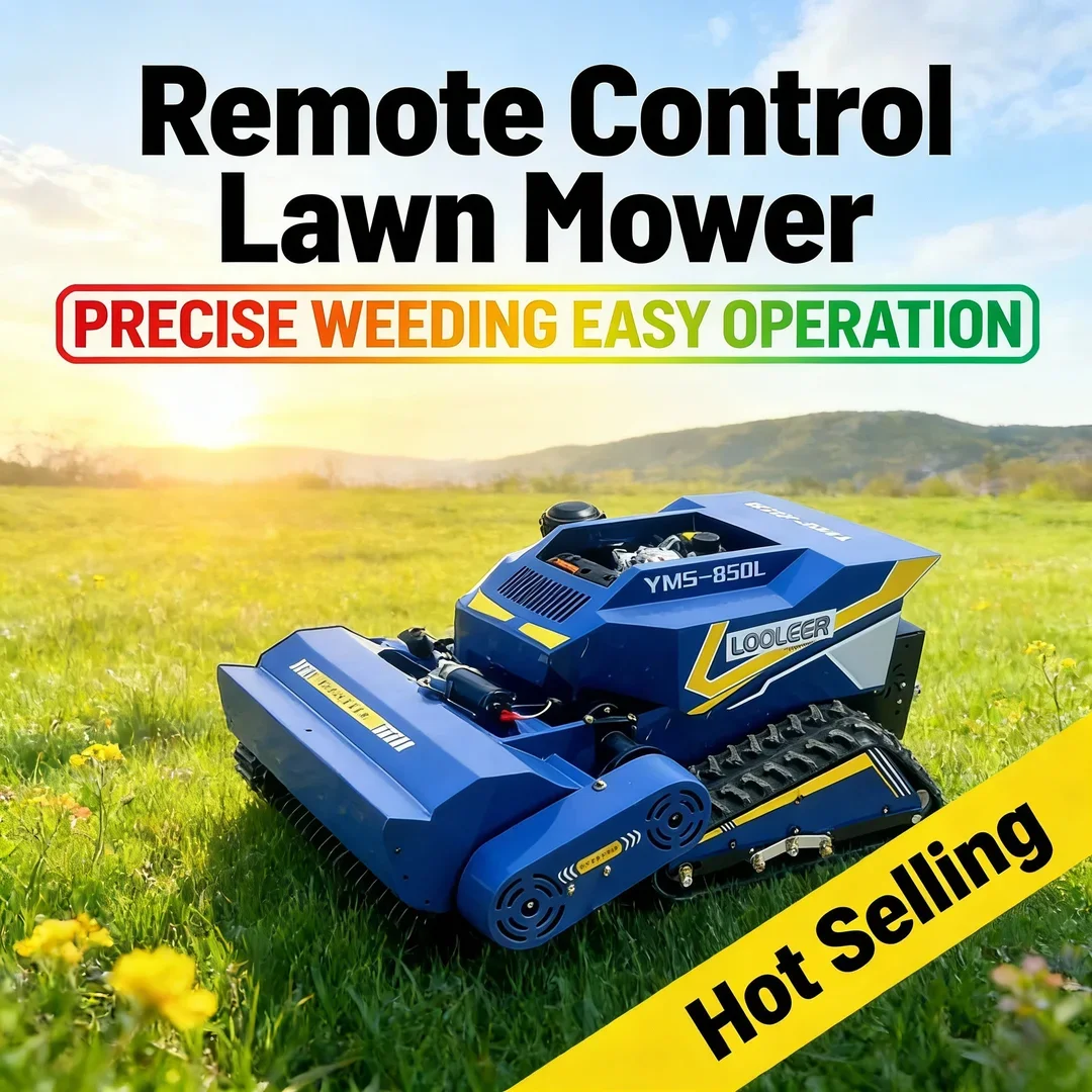 

Индивидуальная мини-лепестковая косилка с дистанционным управлением - четырехтактный робот, автоматический инструмент для резки травы для промышленных дворов