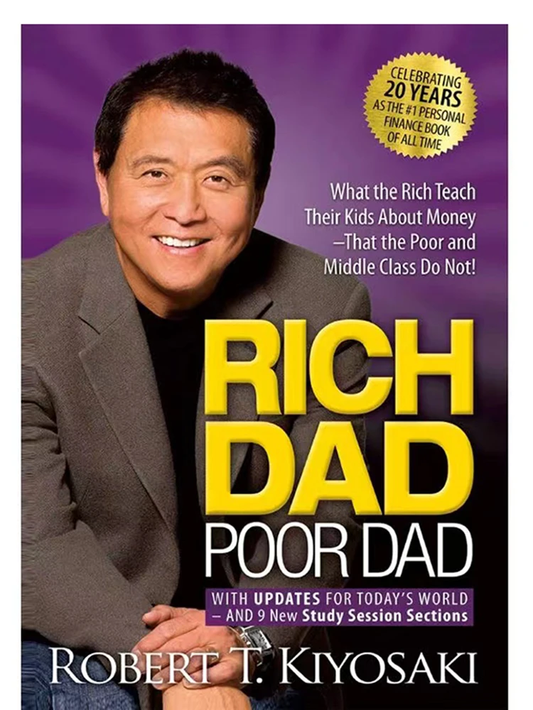 RICH DAD POOR DAD Robert Toru Kiyosaki Personal Finance Children Books Financial Intelligence Enlightenment Education book