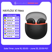 HAYLOU X1 Neo TWS Bluetooth 5.4 Earphones 0.06s Low Latency 20H Battery Life Lightweight Touch Control Wireless Headphone Earbud