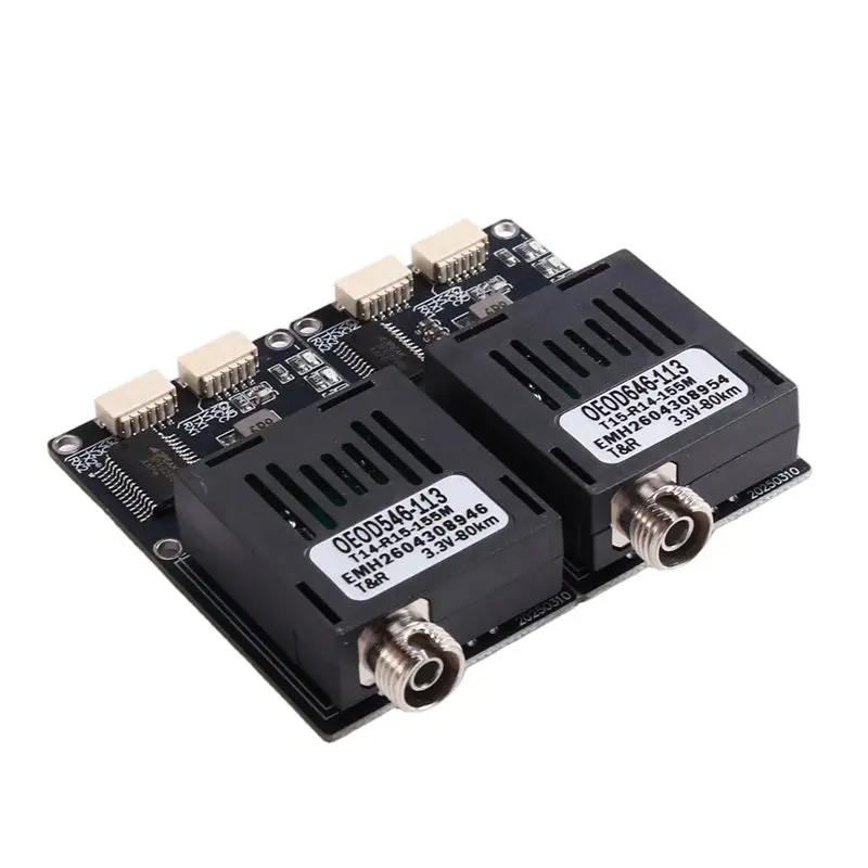 

ABJF-TX+RX 80KM DC 5.5-26V TTL Optical Transceiver Module Kits DC 5.5-26V Optical Terminal Equipment Equipment Drone-Specific