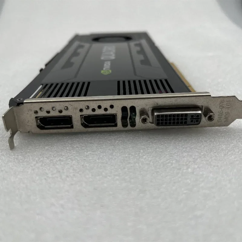 بطاقة الرسومات الاحترافية Quadro K4200 4GB الأصلية لتصميم الرسومات CAD UG النمذجة ثلاثية الأبعاد تحرير الفيديو 4K