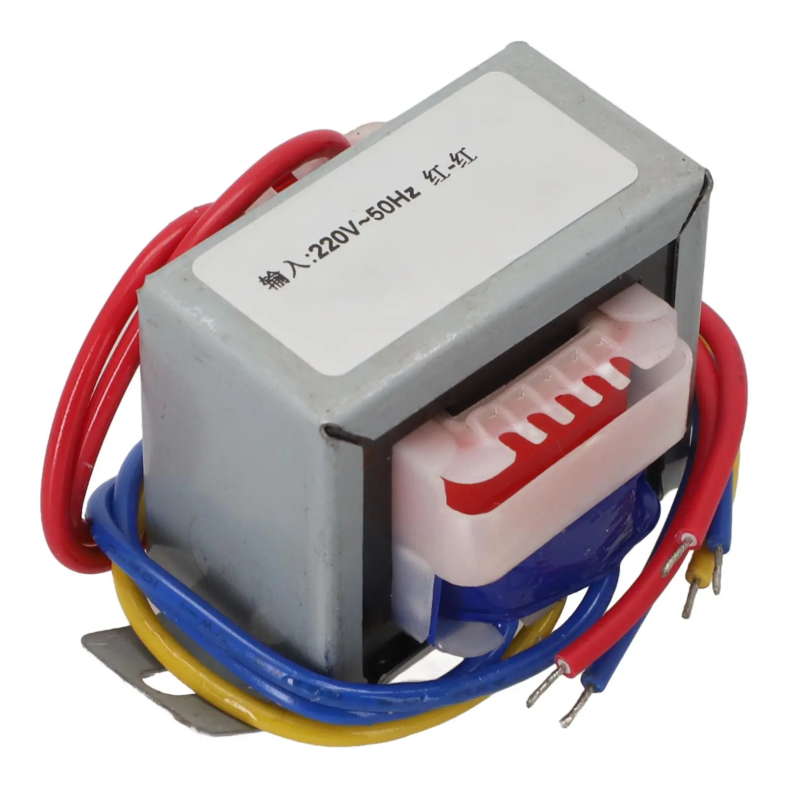 and Reliable EI48 Transformer for Electrical Projects Safely Converts High Input Voltage to Lower Outputs  and