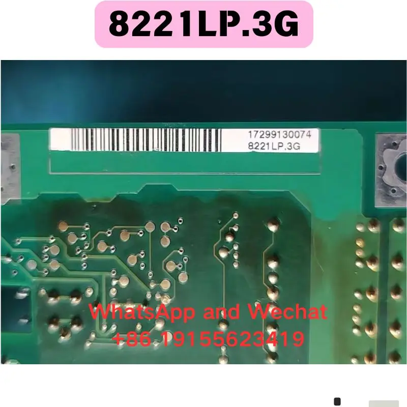 Used 8221LP.3G Drive board Functional test OK Fast delivery