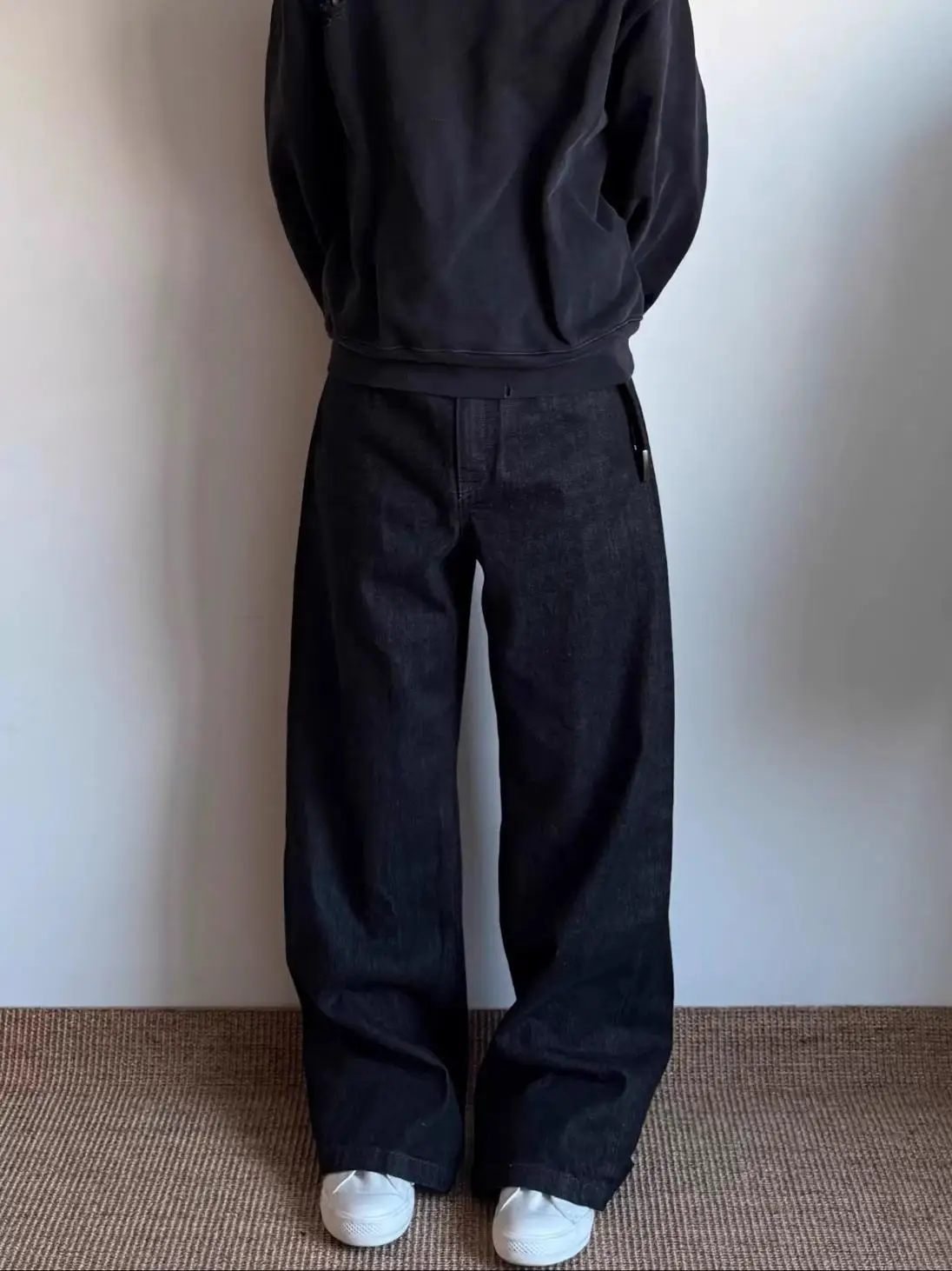 

Оригинальные джинсовые прямые мужские джинсы Bla, весенне-осенние новые широкие брюки с высокой талией в американском стиле ретро