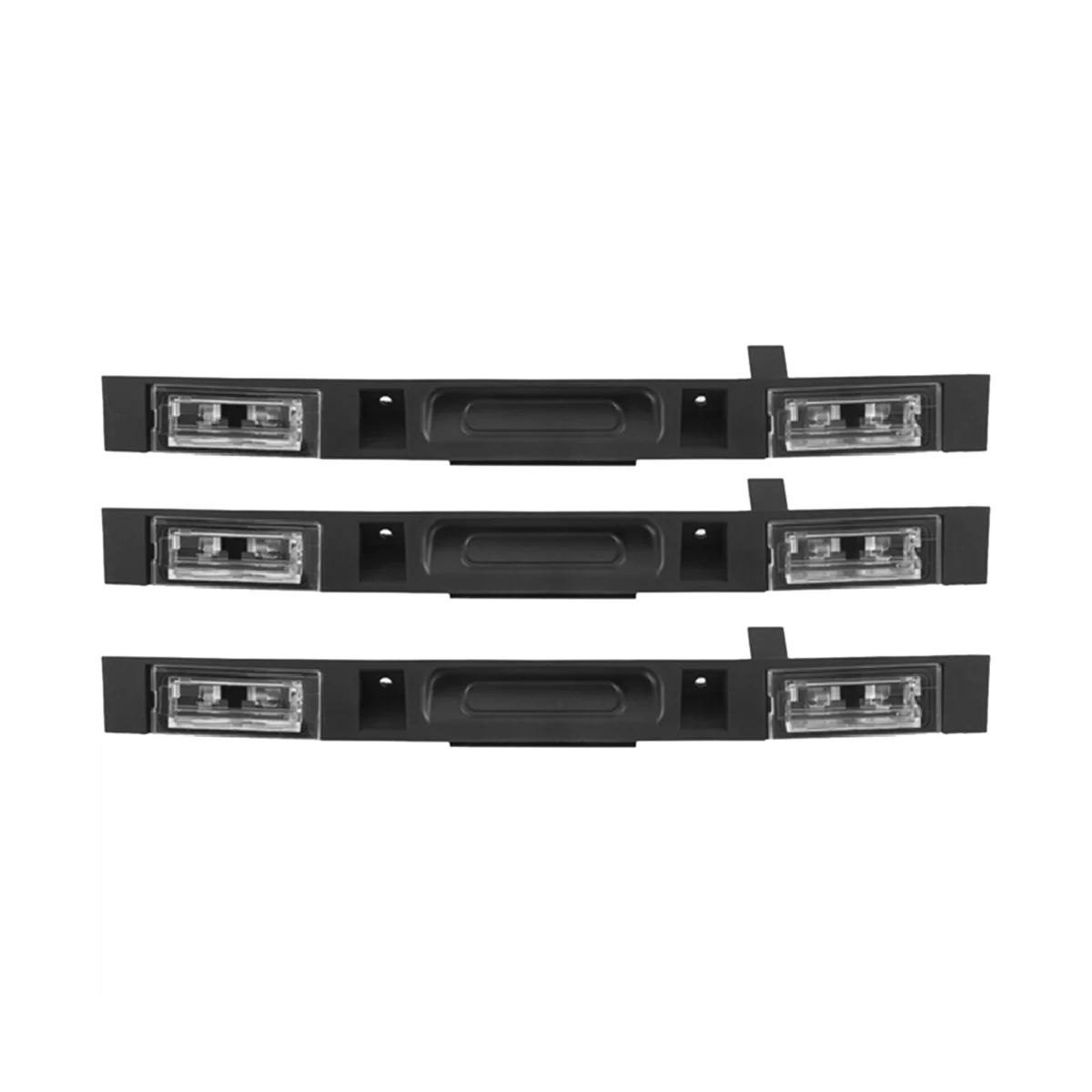 

3Pcs/Set Car Trunk Grip License Plate Light Trim embly for BMW X3 E83 2004-2010 51133403611