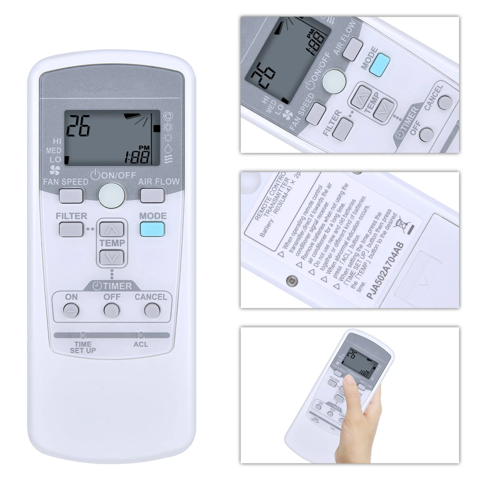 Новый пульт дистанционного управления для Mitsubishi PJA502A704AB