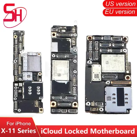 ID Motherboard ICloud Lock For iPhone X XS XSMAX XR 11 Pro max Swap Practice Logic Board Complete Power On Screen Test mainboard