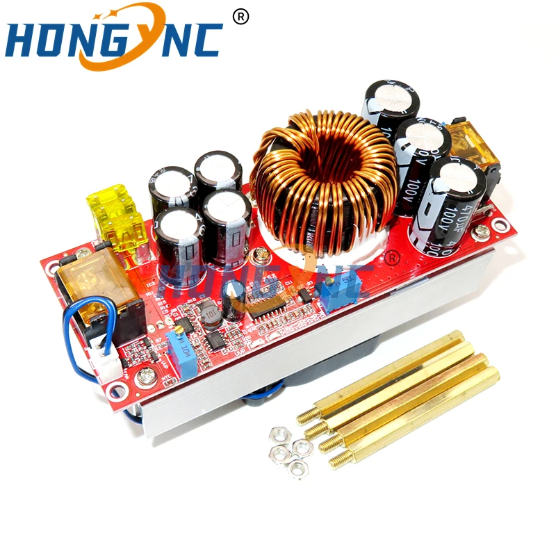 1800W 40A DC-DC Boost Converter Step Up Power Supply Module 10-60V to 12-90V adjustable voltage charger