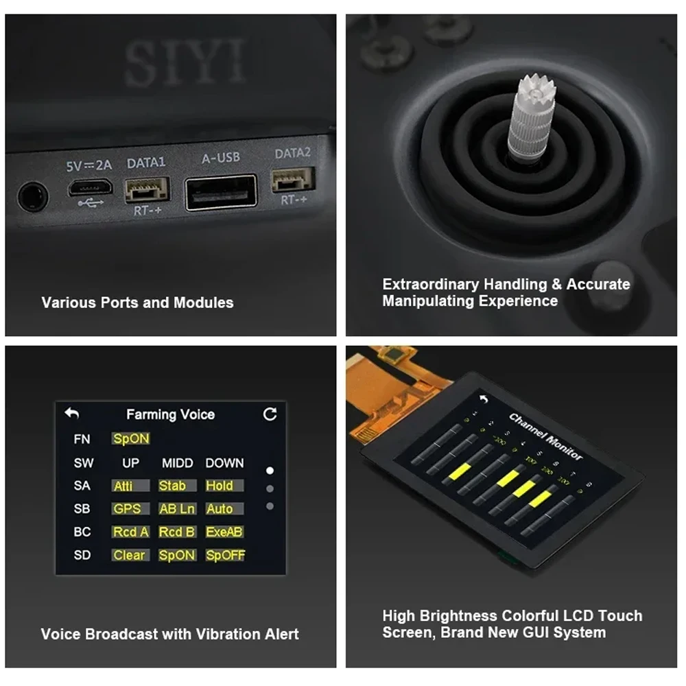 SIYI DK32S مؤسسة نظام الراديو الارسال تحكم عن بعد الزراعة عن بعد للطائرات بدون طيار RC DK32 SE ملحقات طائرة بدون طيار #3