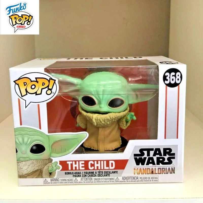 Funko POP! Star Wars The Mandalorian with Grogu (Baby Yoda) Vinyl Bobblehead Collectible Action Figure - Image 6