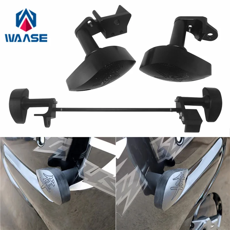 waase For Suzuki Hayabusa GSX1300R GSX-R GSXR 1300 2008-2020 Engine Crash Pads Frame Sliders Fairing Guard Protector