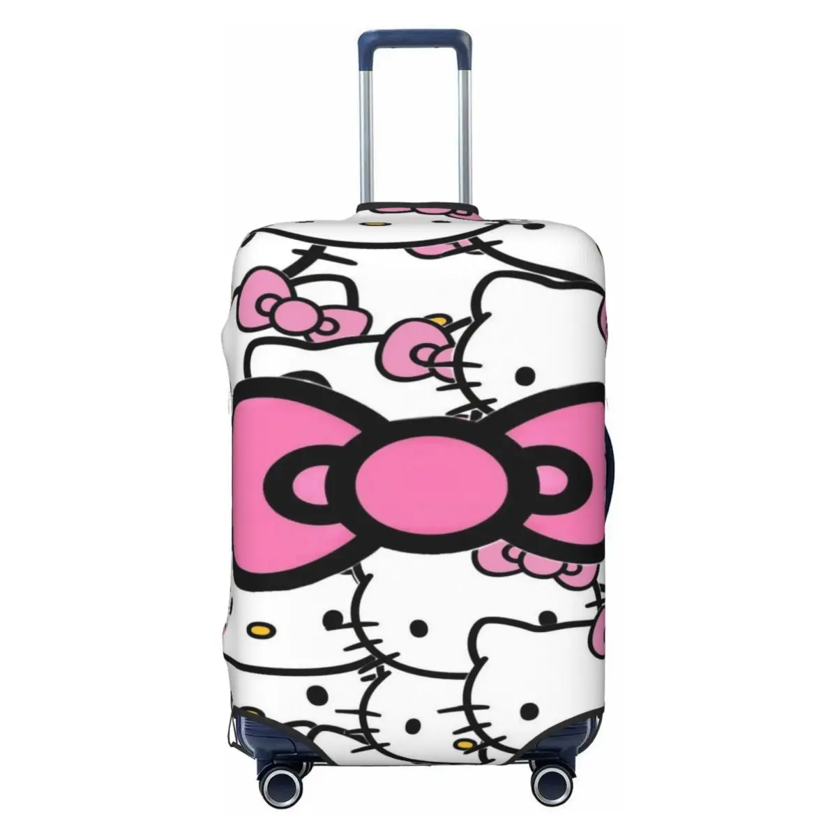 

Custom Hellos Anime Kittys Cartoon Luggage Cover Protector Fashion Travel Suitcase Covers for 18-32 Inch