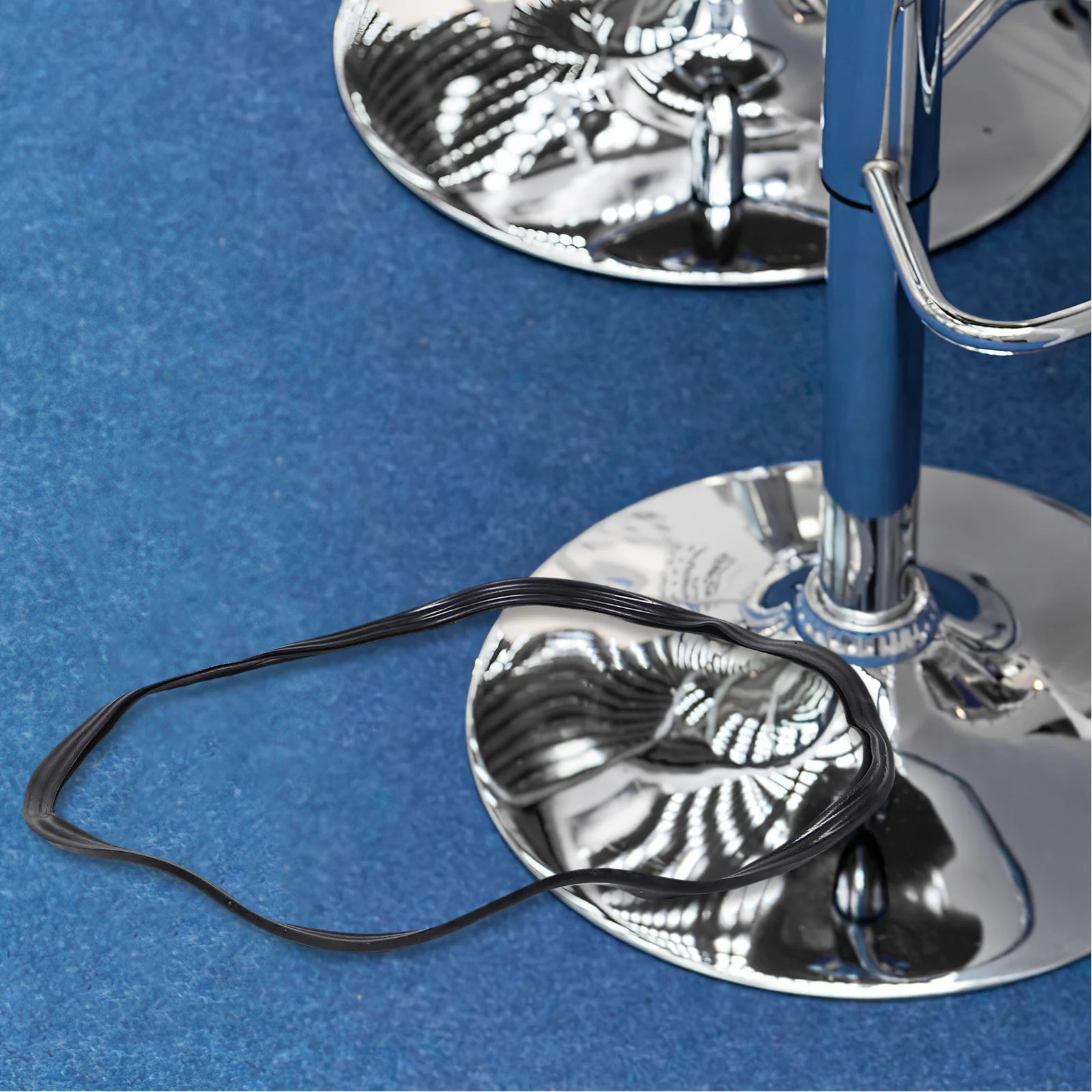 

Floor Protection Ring For Salon Chair Rubber Base Anti-Slip Keeps Tile Wooden Floors Clean Styling Chair Hydraulic Gasket