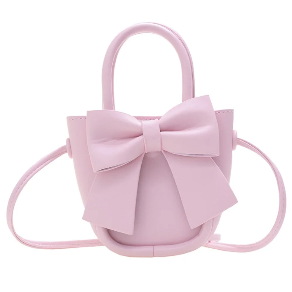 Accessori per fiocchi borsa a tracolla moda spalline regolabili di alta qualità zaino borsa a tracolla in pelle PU per bambini