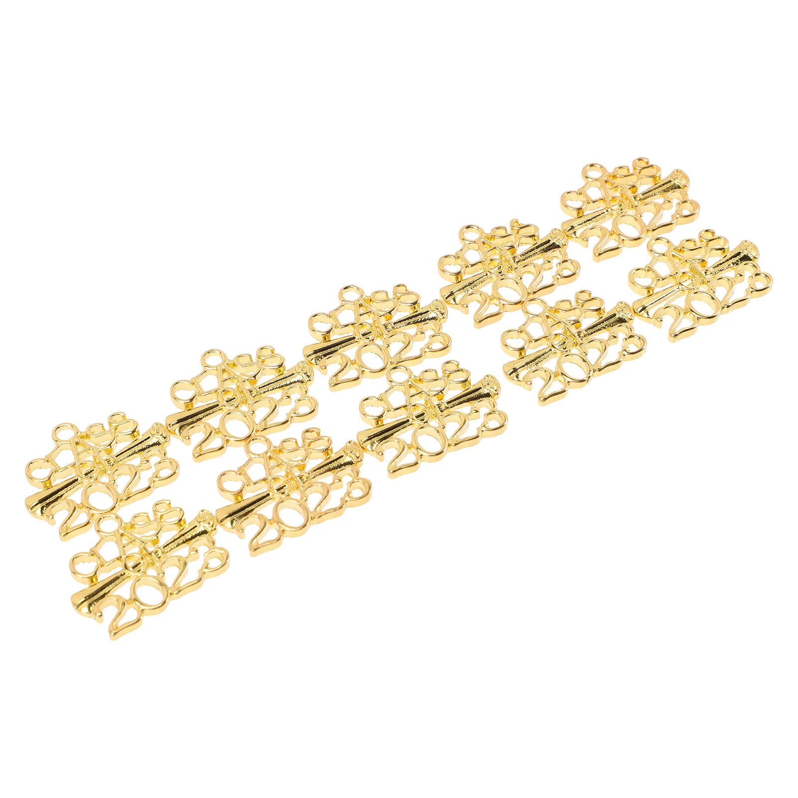 

10 Pcs 2023 Graduation Pendant Alloy Charms DIY Keychain Making Accessory Gift Necklace Earring Jewelry Supplies Bracelet